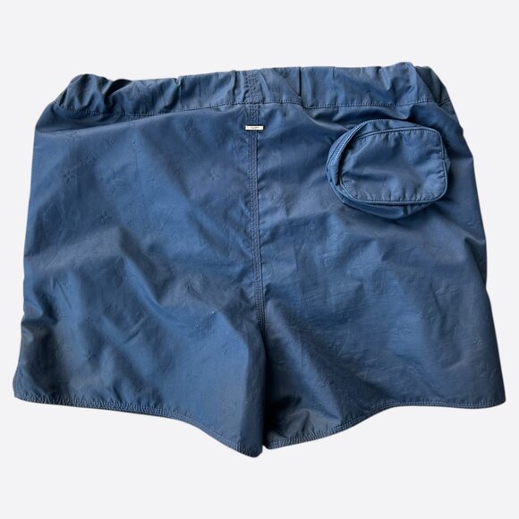Louis Vuitton Navy Monogram Swim Shorts - Picture 2 of 8